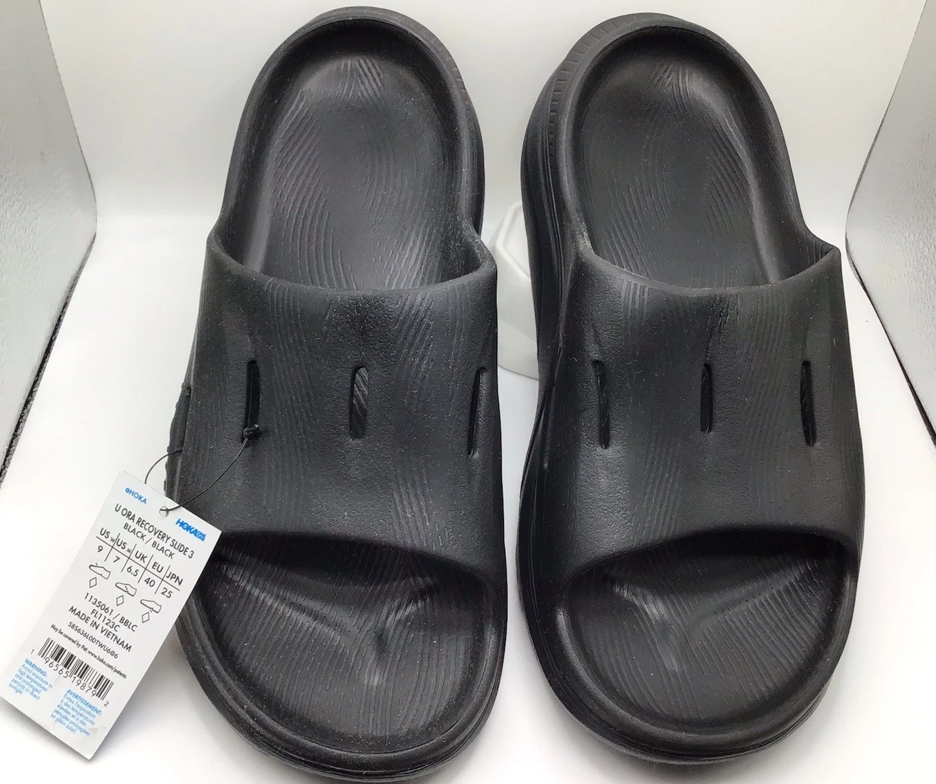 HOKA ONE ONE Sandalo Unisex Hoka Slide In Nero Ora Recupero Slide 3 Taglia W 9 M7 US