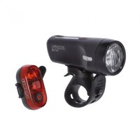 BüChel Led-Batterieleuchten-Set Blc 720 Schwarz Mit Akkus M. Stvzo