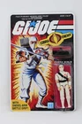 Vintage 1984 GI Joe Storm Shadow Cobra Ninja White on Reproduction Card