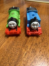Talking Thomas and Percy Train Motorized Engines Trackmaster 2013