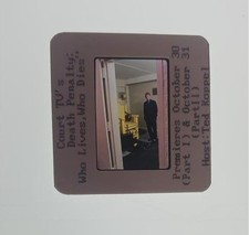 COURT TV WHO LIVES WHO DIES 2001 (1) 35MM SLIDETED KOPPEL