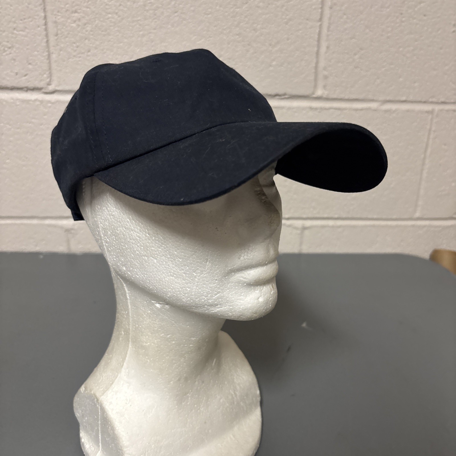 Helly Hansen Baseball Cap Solid Black Hat One Size Adjustable
