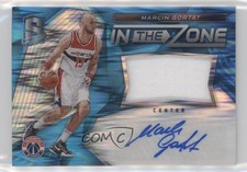 2016 Spectra In the Zone Memorabilia Neon Blue 90/99 Marcin Gortat #31 Auto s3g