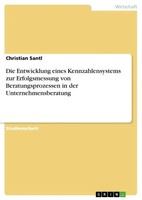 Christian Santl | Die Entwicklung Eines Kennzahlensystems Zur Erfolgsmessung...