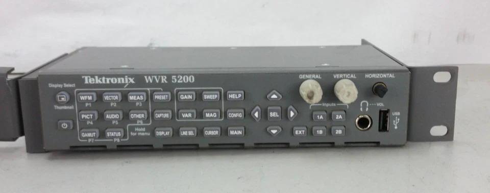 Tektronix WVR5200 HD/SD/SDI Waveform Rasterizer WVR 5200 OPT AUD - Image 3 of 4