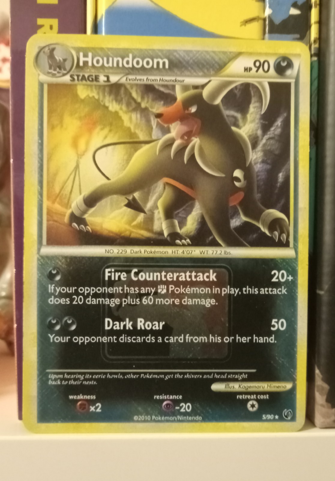Houndoom 5/90 Pokémon Reverse Holo – 2010 Pokémon