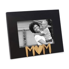 Black Wood Sentiments Mom Picture Frame, 4x6 inch, Photo Gift for Mother, Fam...