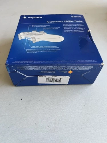 Sony DualShock 4 Wireless Controller - for PlayStation 4 - Crystal