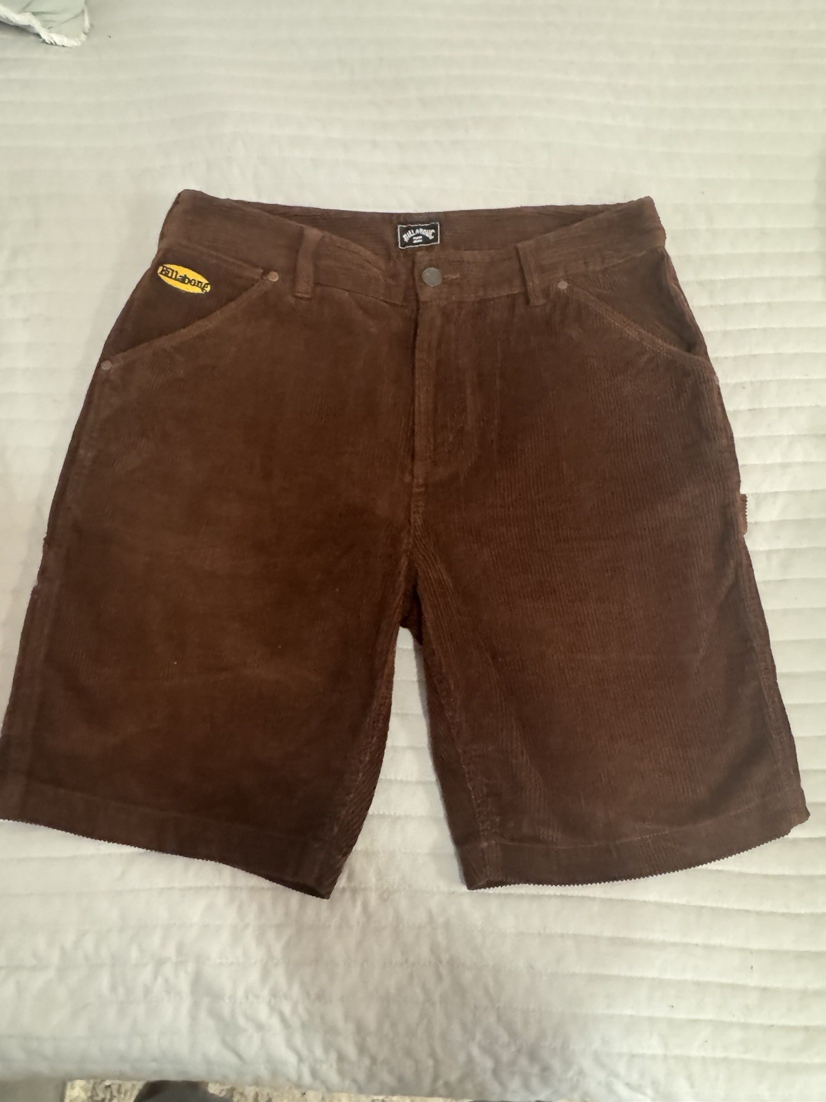 mens billabong corduroy shorts Size 32