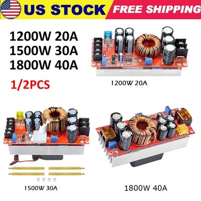 1-2pc 1200W 20A/1500W 30A/1800W 40A  Converter Boost Step-up Power Supply Module