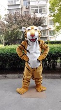 Plush Tiger Mascot Costume Suit Cosplay Party Game Dress Outfit Halloween