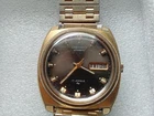 Vintage 1974 Seiko Automatic 7006-7119 Day/Date 17J Mens Watch For Parts Repair