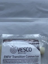 Vesco EnFit Transition Connector (7 Bags Of 10)