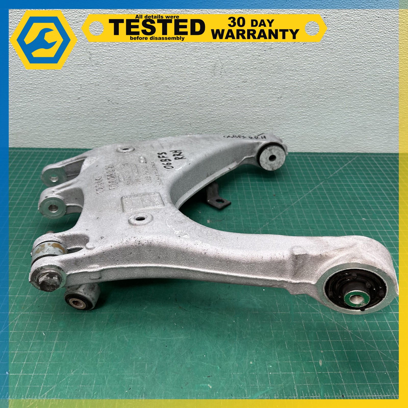 03-18 BENTLEY CONTINENTAL REAR RIGHT PASSENGER SIDE LOWER CONTROL ARM OEM