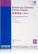 Epson Premium Glossy Photo Paper DIN A2 255g/m&sup2; 25 Sheets Vat Included FREE POST