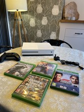 1TB Microsoft Xbox One S games Console with Series X/S controller - GTA 5 - F1.
