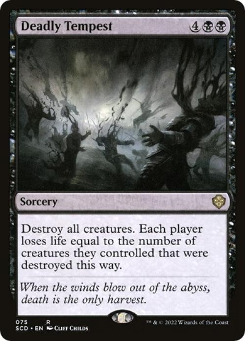 Deadly Tempest - Near Mint MTG Commander 2022 Starter Decks