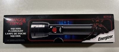 NEW 2025 Stranger Things Squawk Retro LED Flashlight Water Resistant
