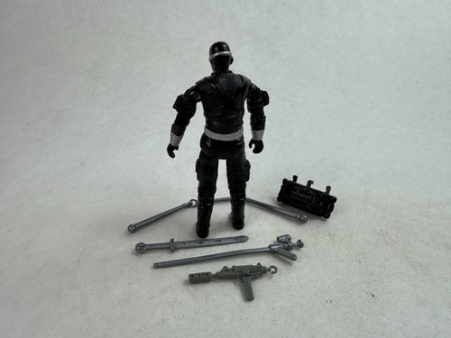Snake Eyes V3 Vintage GI Joe 3,75" Actionfigur komplett 1989 Hasbro ARAH 80er - Bild 2 von 2
