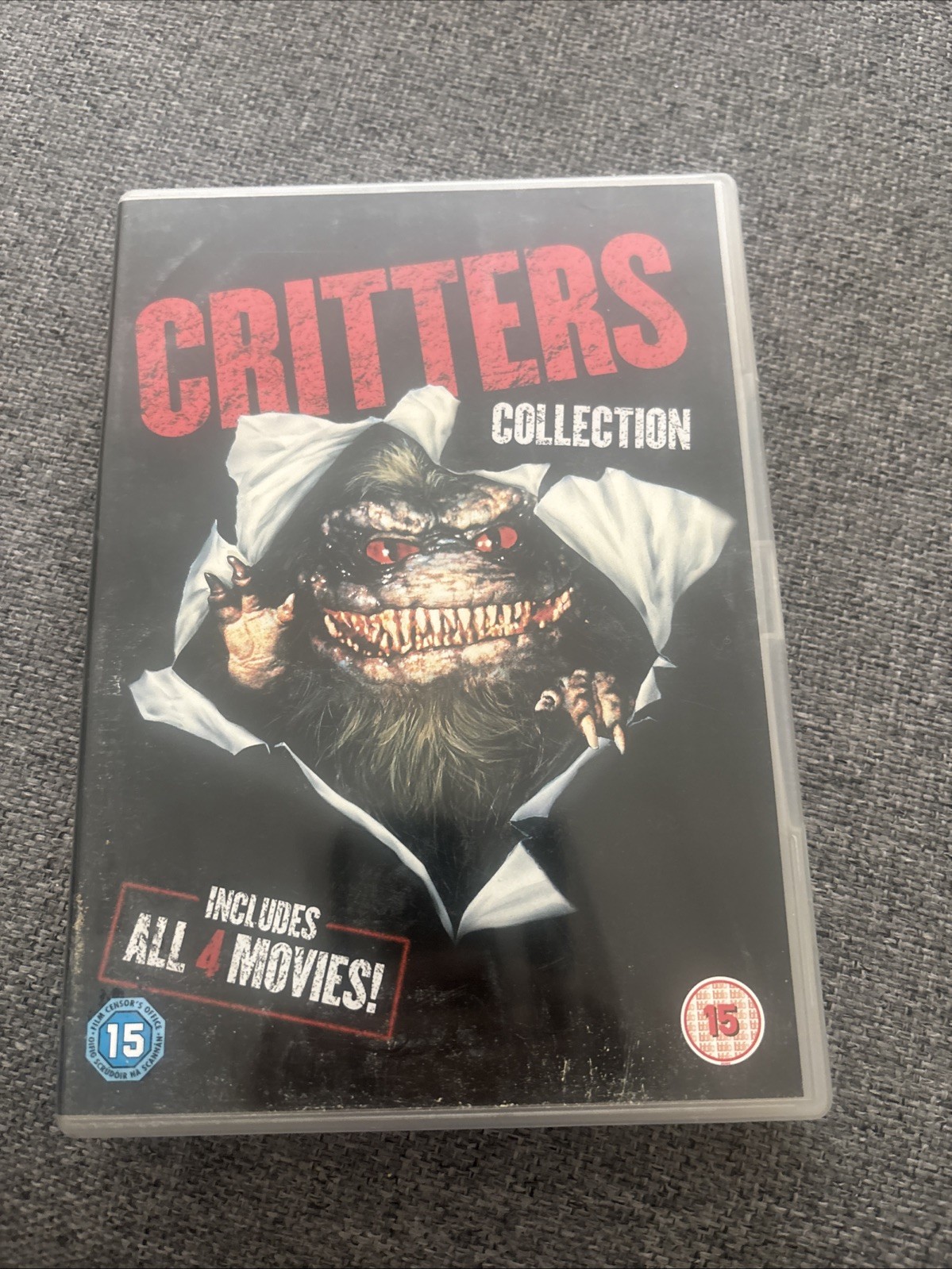 Critters Collection 1-4 (DVD) Dee Wallace Stone 4 discs