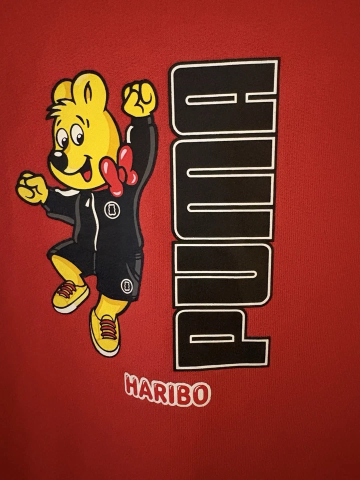 Sudadera con Capucha Haribo Gummies Puma X Roja Junior Talla XL 15-16Y #523866 RARA Foto 4 de 4