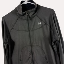 Under Armour AllSeasonGear Semifitted Jacket Womens M FullZip Pockets Athleisure