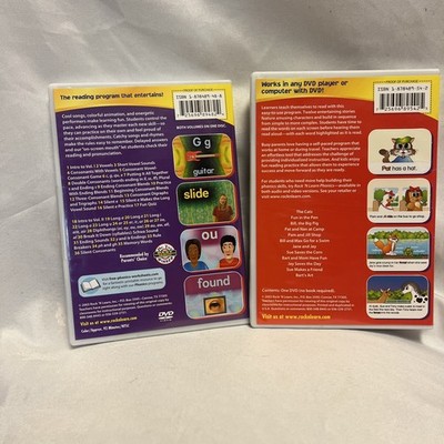 Rock 'N Learn: Phonics Volume 1 & 2 DVD NTSC (2003) + Easy Readers