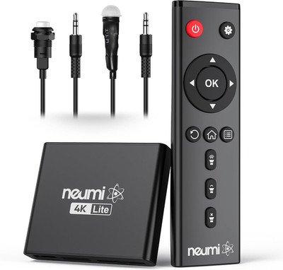 NEUMI Atom 4K Lite Ultra-Hd Digital Media Player with Motion Sensor and Push But