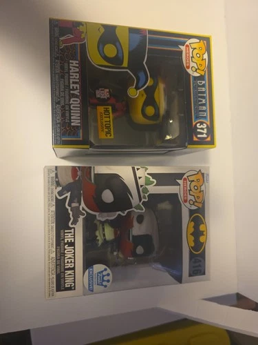 Funko Pop! DC Universe - Harley Quinn (Black Light  And The Joker King Exclusive