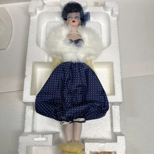 1991 Barbie Gay Parisienne 1959 Porcelain Collector Doll 9973--NIB- LOT8-28