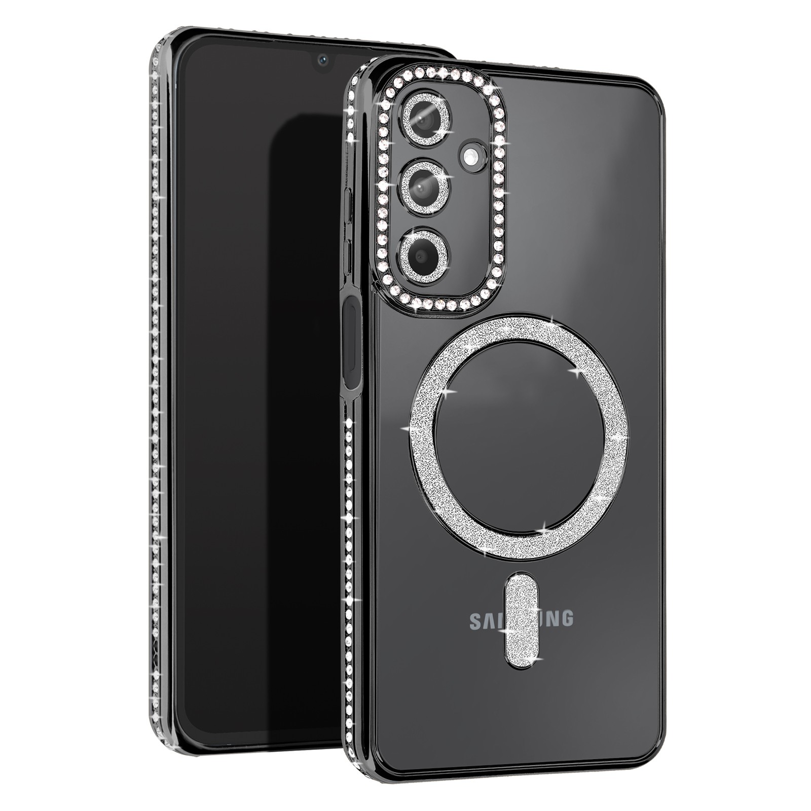 Housse diamant pour Galaxy A15 idéale pour vos soirées et événements chics