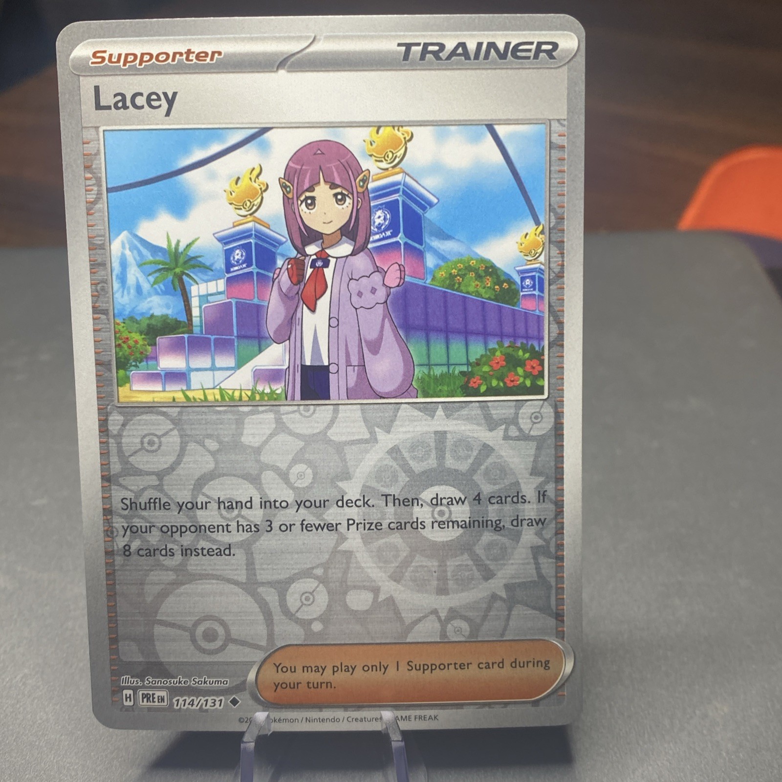 Lacey - Uncommon SV07: Stellar Crown 139/142 NM reverse holo