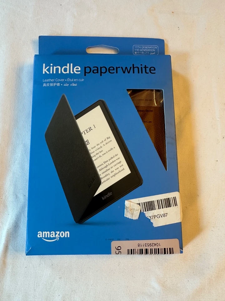 Amazon All-New 11th Generation Kindle Paperwhite Leather Cover Merlot Burgundy - Image 2 of 3