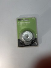 New in package 3" Wire Cup Brush for use with drills 1/4" shank