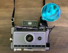 Polaroid 230 Land Camera with Case/Accessories/Bulbs