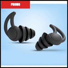 Reusable Silicone Ear Plugs for Sleep, Swimming  Noise Reduction