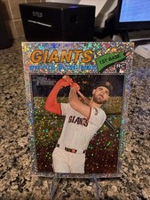 2026 Topps Heritage Bryce Eldridge Silver Sparkle 310 San SF Giants RC