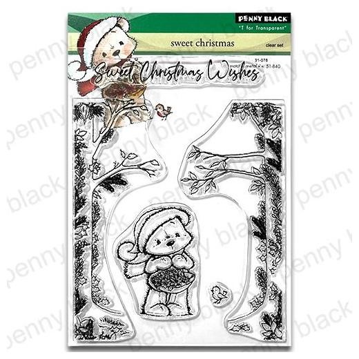 Penny Black Clear Stamps - Sweet Christmas 31-076