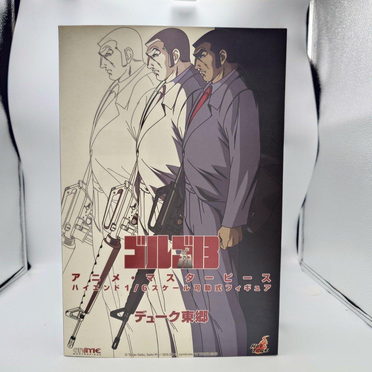 Hot Toys Golgo 13 Duke Togo 1/6 Figure Anime Masterpiece DAMAGED