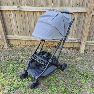 UPPAbaby MINU V2 Baby Stroller Frame Greyson Charcoal Melange Travel Compact