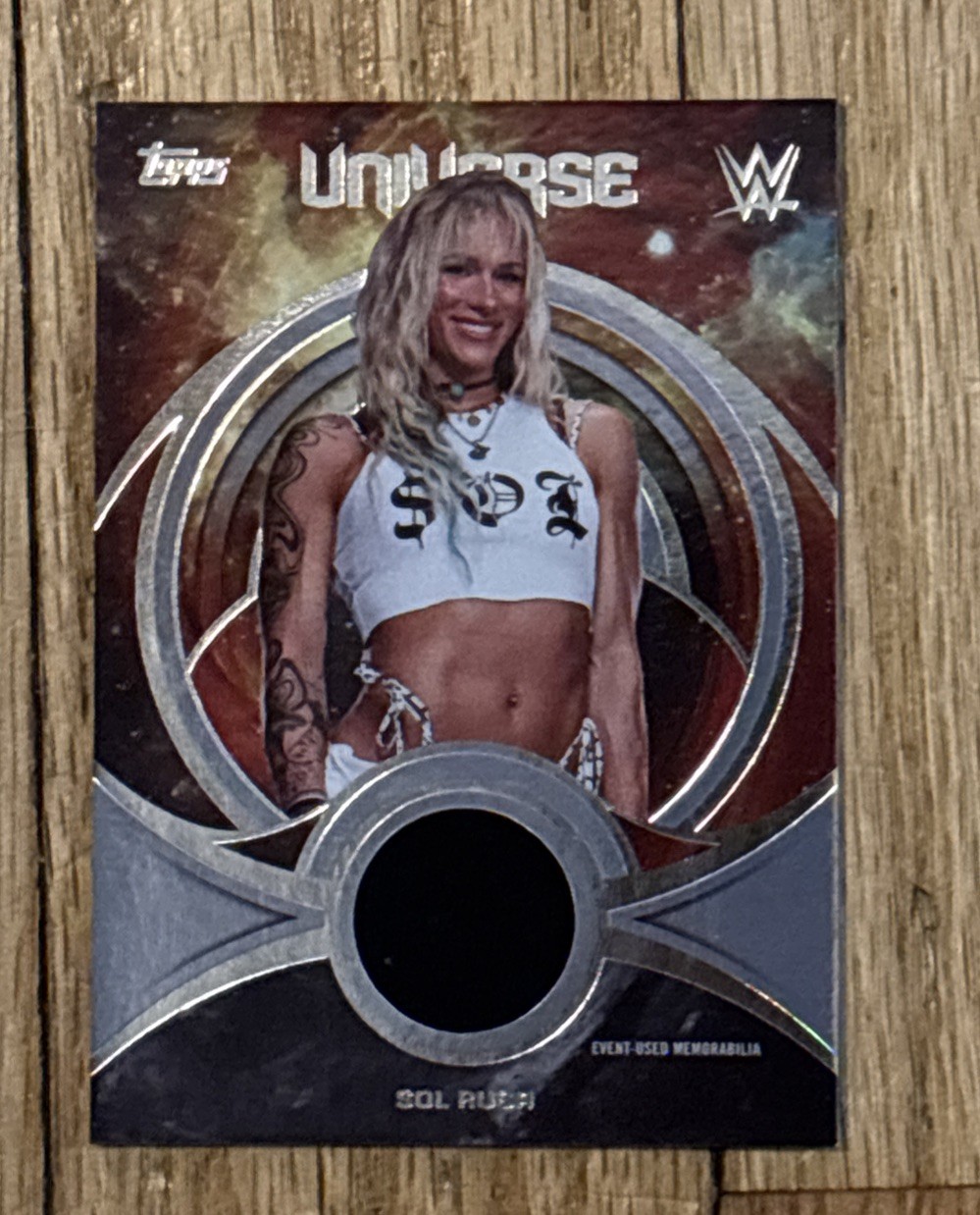 Sol Ruca Universe Relic base 2026 Topps WWE Universe #UR-SR