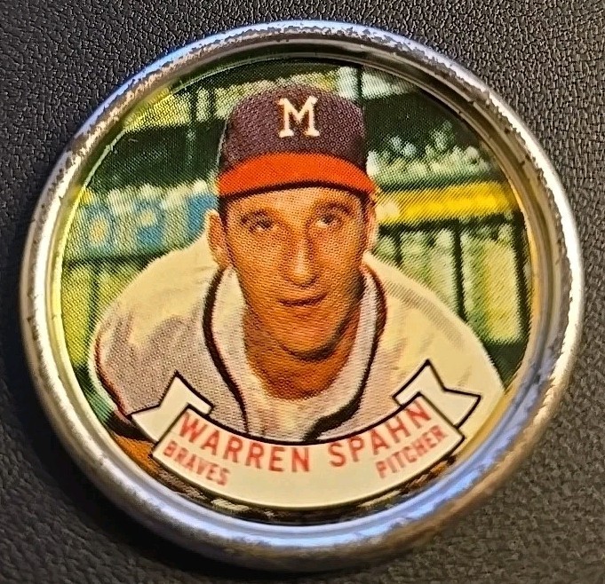 1964 Topps Coin #88 Warren Spahn