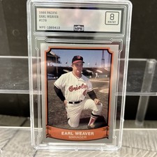 1989 Pacific Baseball Legends 2nd Series - Earl Weaver #179