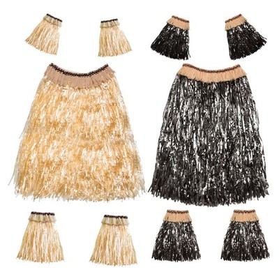 Hawaiirock, Hawaii Grasrock, elastischer Rock, Outfit Set,
