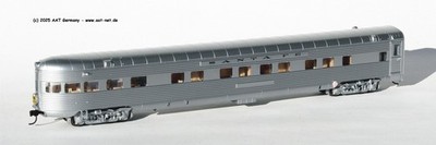 Walthers H0 932-9008 - 85´ PS Observation ''Super Chief''; w/decals; NEU & OVP