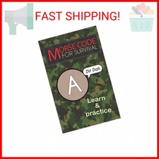 Morse Code For Survival: Learn Morse Code Everywhere, Letters And Numbers Paperb