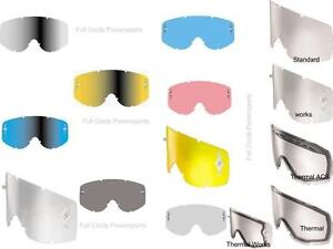 Scott Goggle Lens Chart