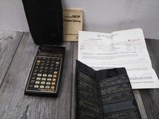 VTG. Texas Instruments TI-58 Programmable Calculator w/ Master Library Module