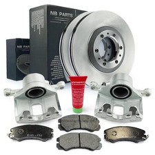 Bremssättel Bremsscheiben Bremsbeläge vorne für Opel Frontera A B Monterey