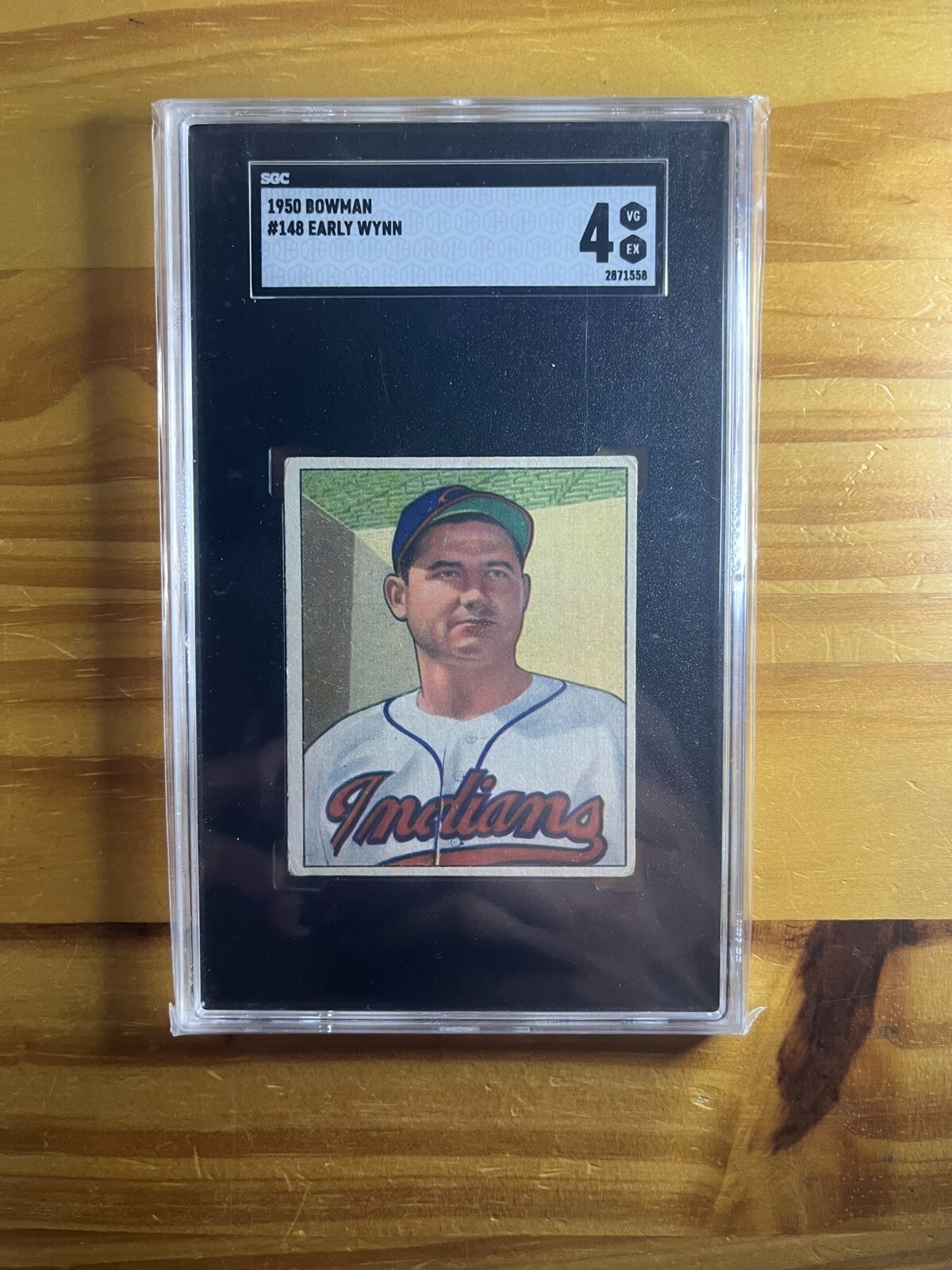 Early Wynn 1950 Bowman SGC 4 #148